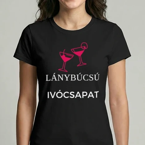 Női Imperial póló - vigyázat lánybúcsú ivócsapat