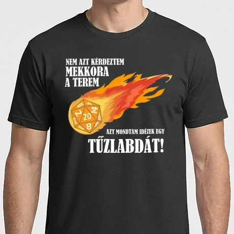 Férfi Imperial póló - Idézek egy tűzlabdát!