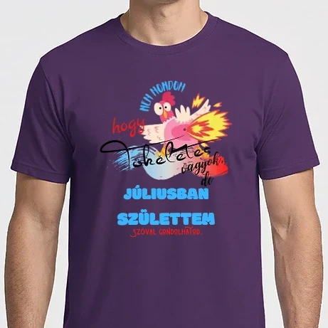 Férfi Imperial póló - JÚLIUSBAN SZÜLETTEM
