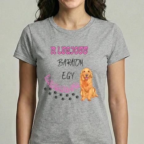 Női Imperial póló - Legjobb barátom egy labrador