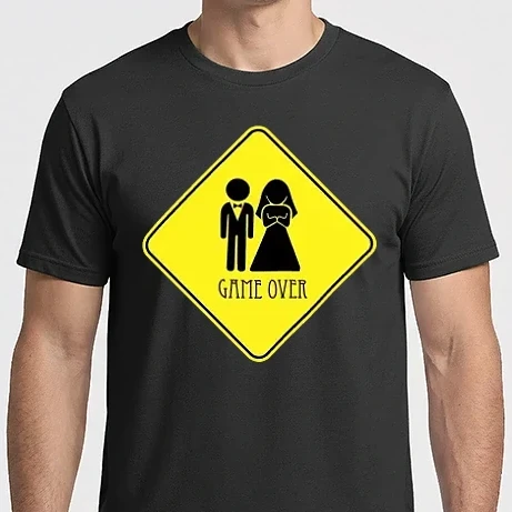 Férfi Imperial póló - game over