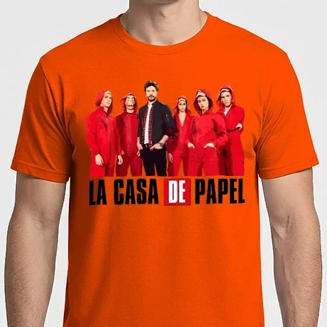 Férfi Imperial póló - La casa de papel team