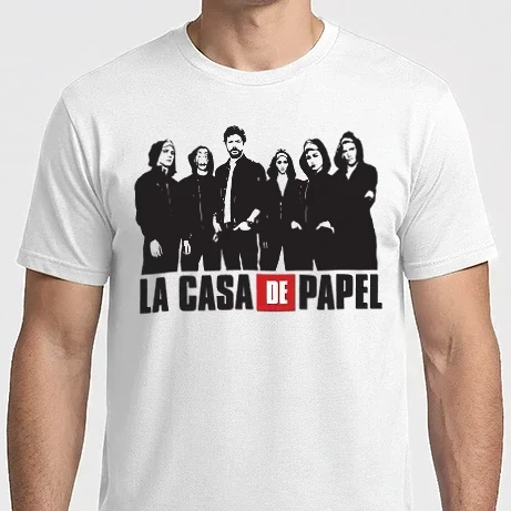 Férfi Imperial póló - La casa de papel - art