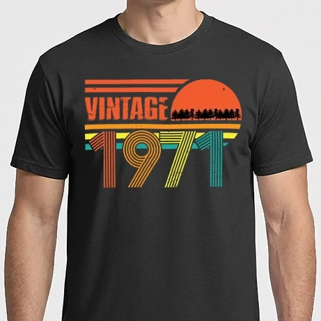 Férfi Imperial póló - 1971 Születésnapi póló