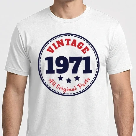 Férfi Imperial póló - 1971 Születésnapi póló