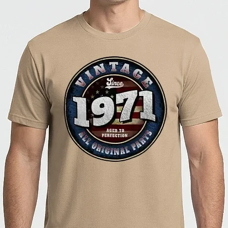 Férfi Imperial póló - 1971 Születésnapi póló