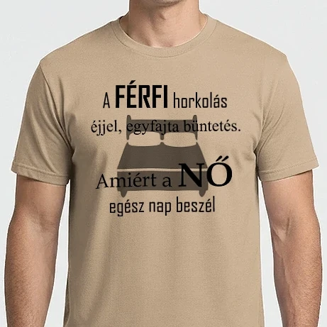 Férfi Imperial póló - horkolás