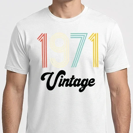 Férfi Imperial póló - 1971 Születésnapi póló