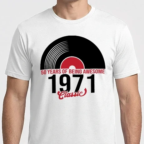 Férfi Imperial póló - 1971 Születésnapi póló