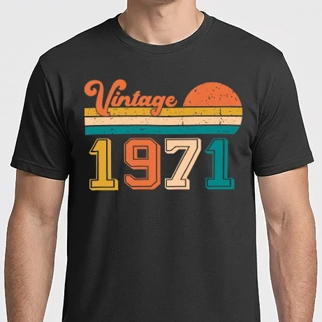 Férfi Imperial póló - 1971 Születésnapi póló