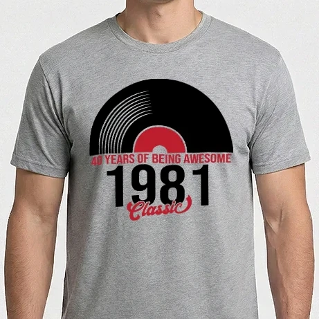 Férfi Imperial póló - 1981 Születésnapi póló