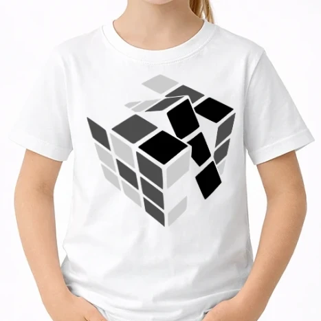 Uniszex gyerek Póló - Rubik