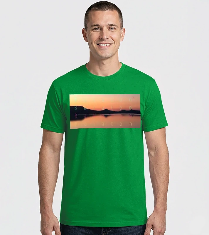 Balaton sunset – Férfi Imperial póló
