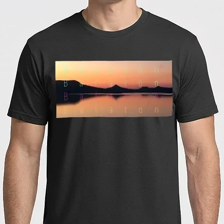 Férfi Imperial póló - Balaton sunset