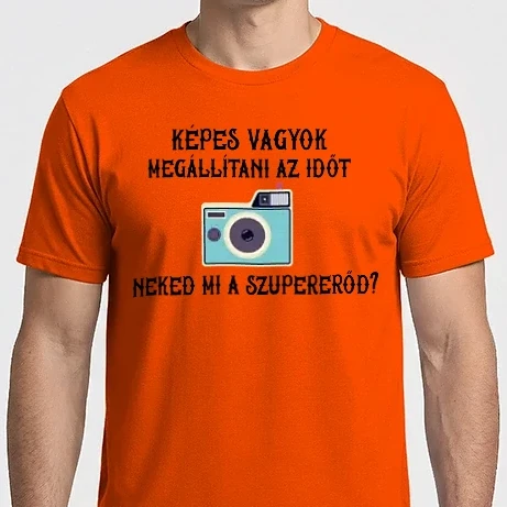 Férfi Imperial póló - Szupererős fotós 1