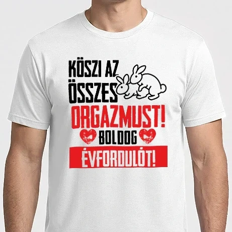 Férfi Imperial póló - Köszi az összes orgazmust évforduló