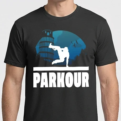 Férfi Imperial póló - Parkour
