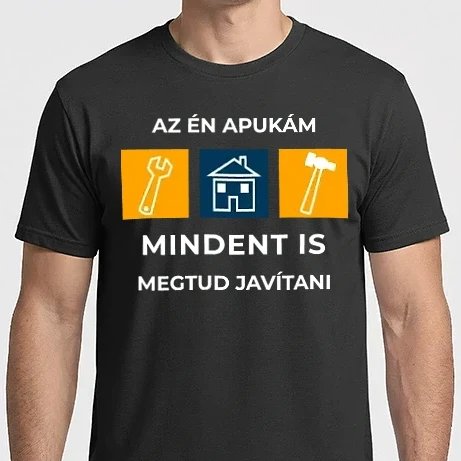 Férfi Imperial póló - Az én apukám...