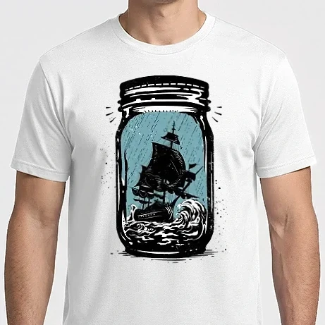 Férfi Imperial póló - Trapped Ship