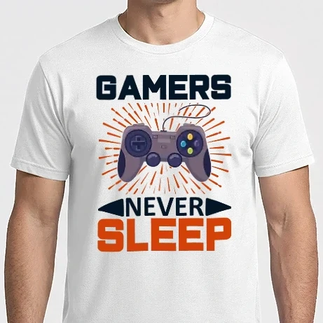 Férfi Imperial póló - Gamers never sleep