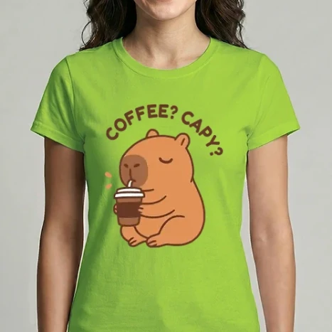 Női Imperial póló - Coffee? Capy?