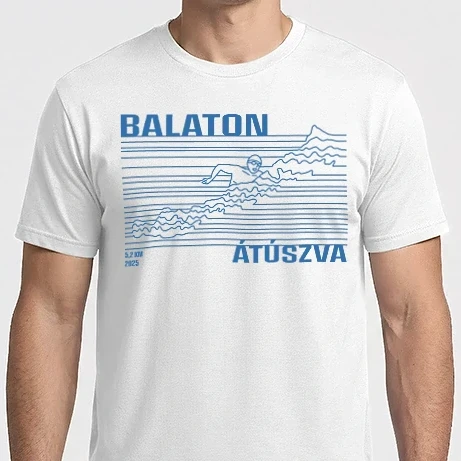 Férfi Imperial póló - Balaton átúszva