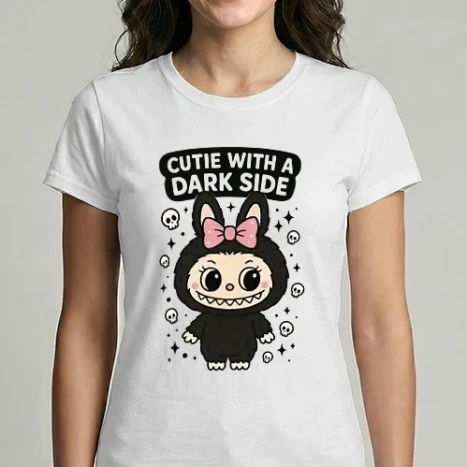 Női Imperial póló - Cutie with a dark side