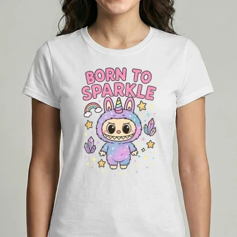 Női Imperial póló - Born to sparkle