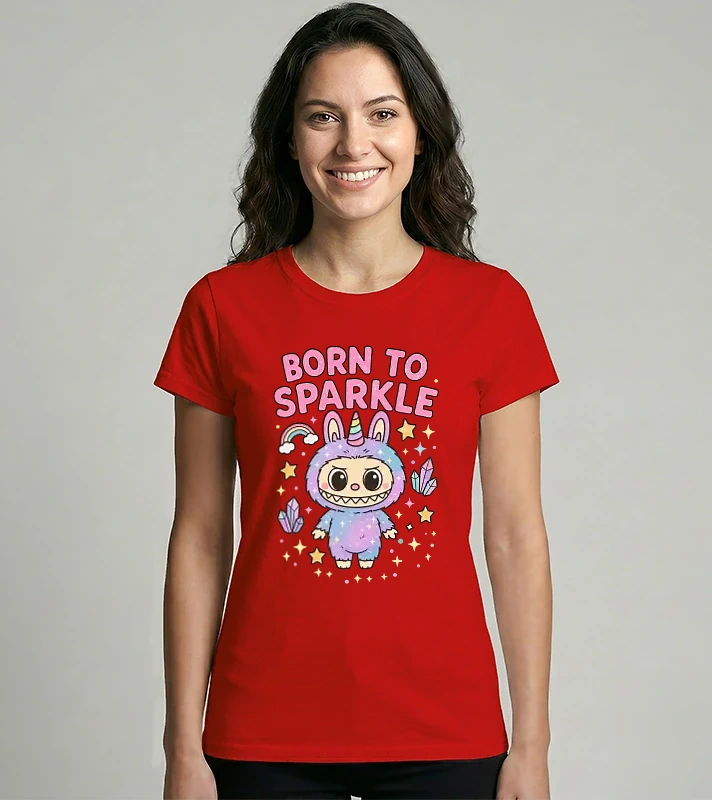 Born to sparkle – Női Imperial póló