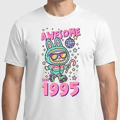 Férfi Imperial póló - Awesome since 1995 Labubu - 30 éves születésnapra