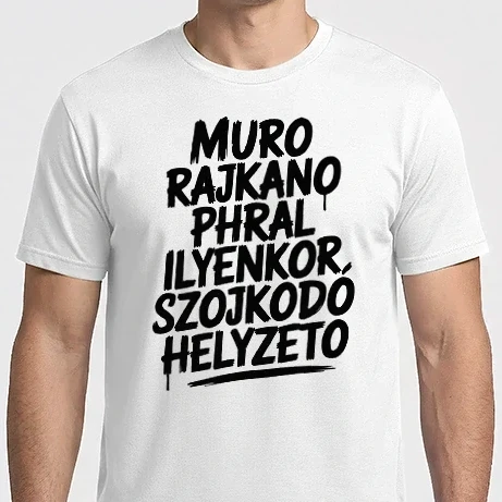 Férfi Imperial póló - ILYENKOR SZOJKODÓ HELYZETO