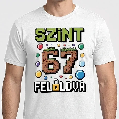 Férfi Imperial póló - 67 Szint Feloldva