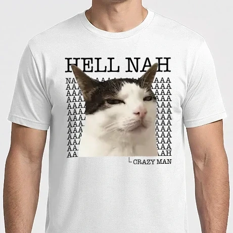 Férfi Imperial póló - Hell nah, crazy man