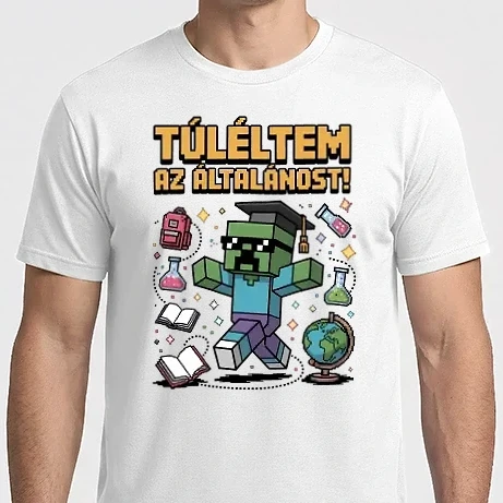 Férfi Imperial póló - Túléltem az általánost!