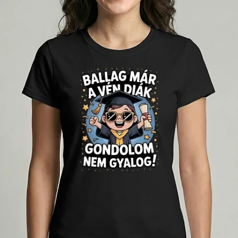 Női Imperial póló - Ballag már a vén diák