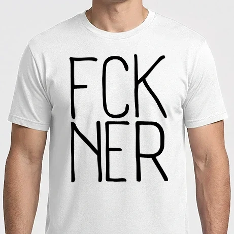 Férfi Imperial póló - FCK NER - fekete