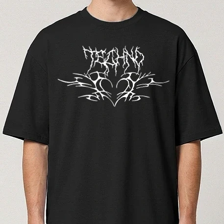 Oversize póló - Techno lines