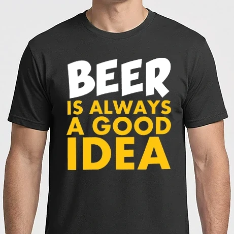 Férfi Imperial póló - A sör mindíg jó ötlet