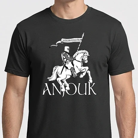 Férfi Imperial póló - A székirodalom lovagja - fehér