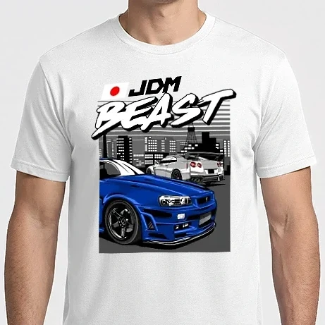 Férfi Imperial póló - R34 & R35 JDM BEAST