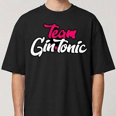 Oversize póló - Team Gin Tonic