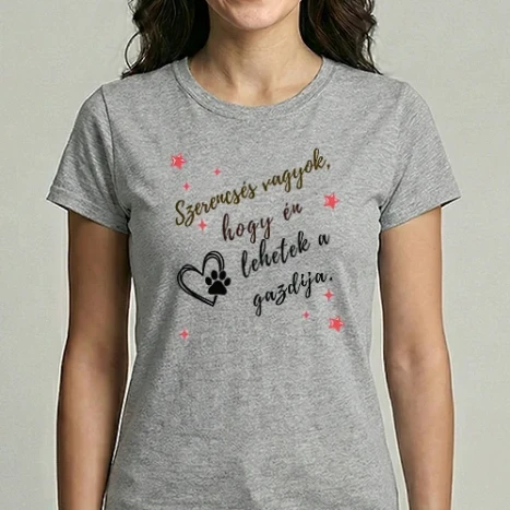 Női Imperial póló - Szerencsés vagyok..
