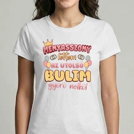 Női Imperial póló - Menyasszony lettem