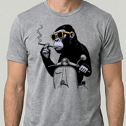 Férfi Alap póló - gorillavespa