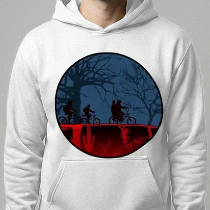 Férfi kapucnis pulóver - Stranger Things 1