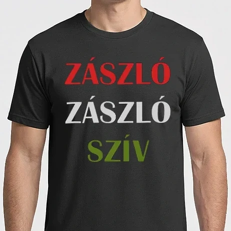 Férfi Imperial póló - Zászló Zászló Szív