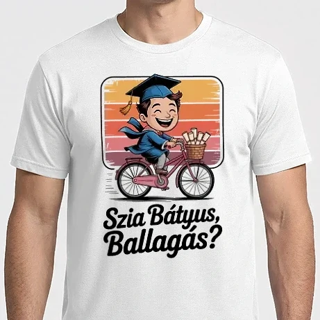 Férfi Imperial póló - Szia Bátyus, ballagás?