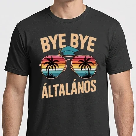 Férfi Imperial póló - Bye bye általános