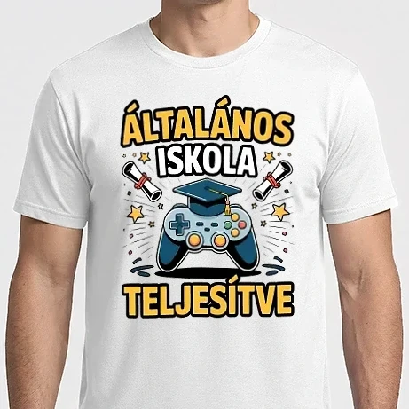 Férfi Imperial póló - Általános iskola teljesítve
