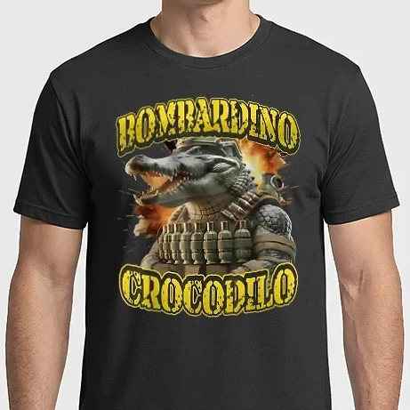 Férfi Imperial póló - Bombardino Crocodilo